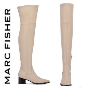 🐘🐘 Marc Fisher Faux Leather Tall Boots